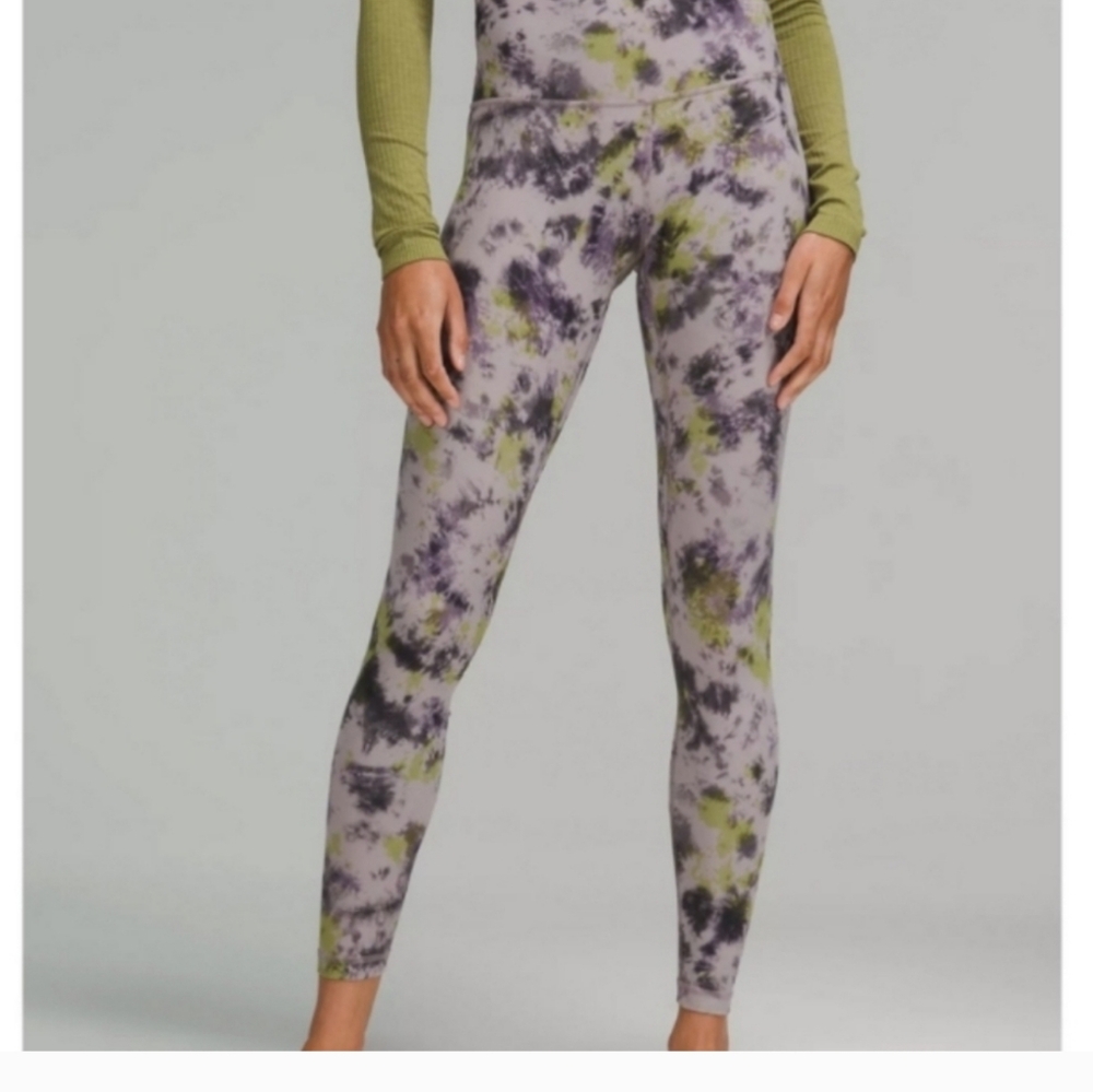 Lululemon Align HR Pant 28" Radiant tie dye